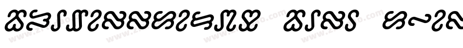 BrowalliaUPC Bold Italic(1)字体转换